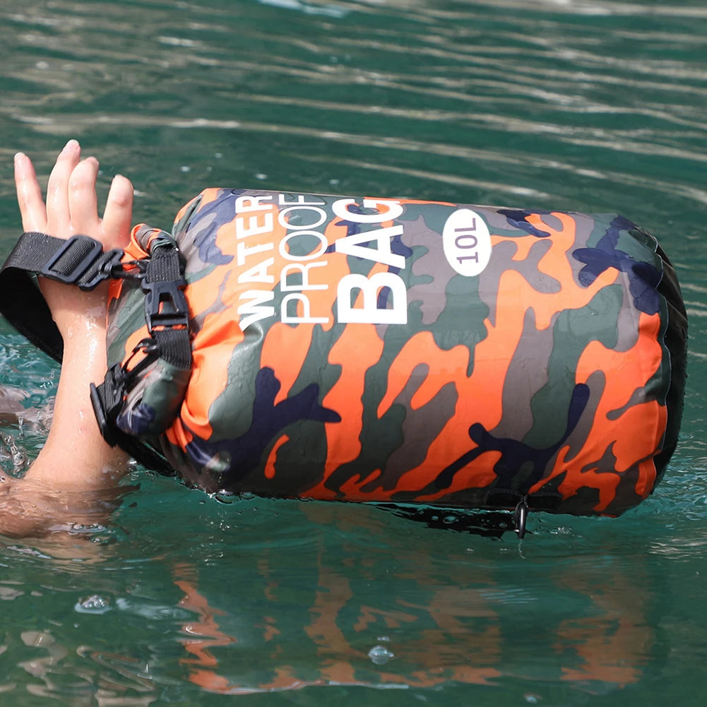 Bolsa Seca Impermeable PVC | Natación, Kayak, Rafting y Trekking | 1.2L a 10L