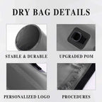 Bolsa Seca Impermeable Idrybag | Kayak, Rafting y Natación | 2L a 20L | 10 Colores