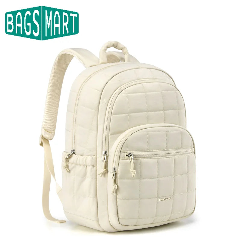 BAGSMART-mochilas informales para ordenador portátil para mujer