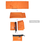 Viajes al aire libre Camping senderismo poliéster Pongee saco de dormir saludable forro con funda de almohada viaje de negocios ligero Hotel