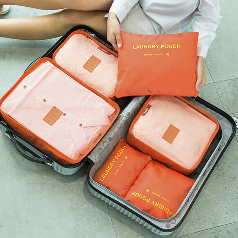 Organizadores de Viaje para Maleta (6 Pzs)