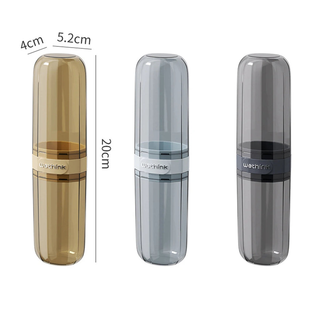 Estuche Protector Portátil para Pasta de Dientes y Cepillo