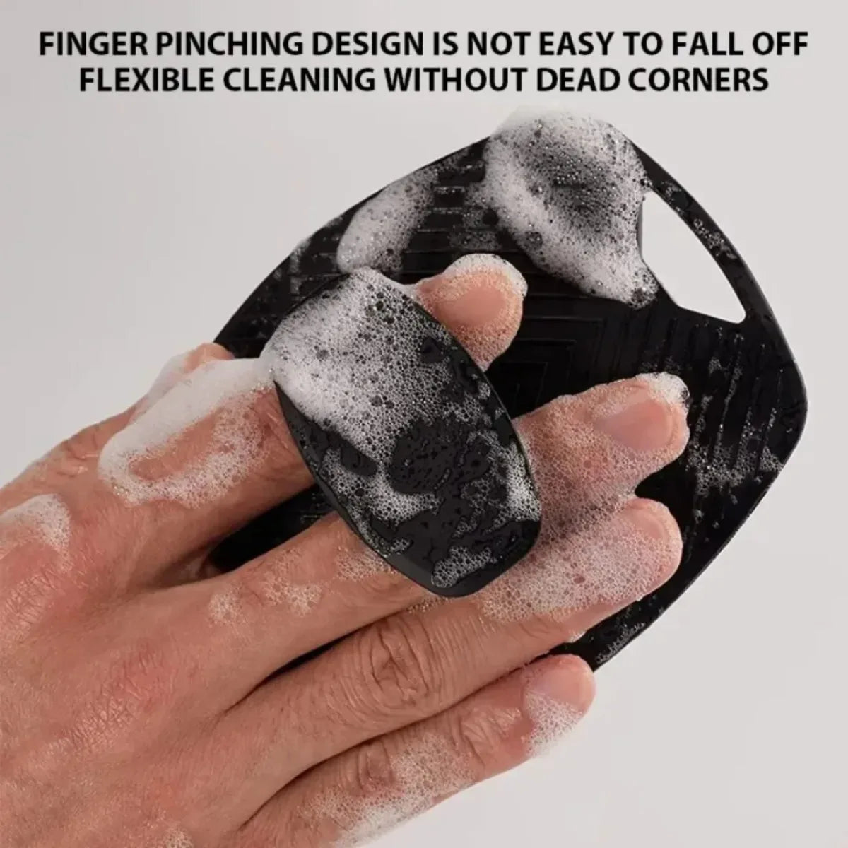 Juego de 4 Cepillos Exfoliantes de Silicona para el Cuerpo
