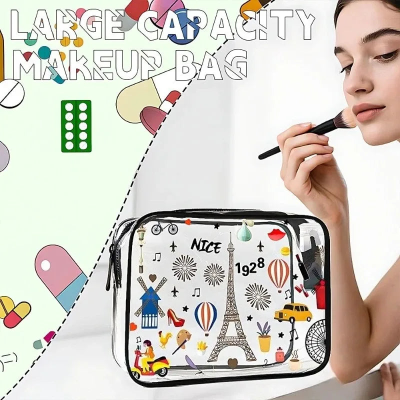 Organizador de Viaje Transparente Impermeable