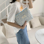 Bolsas de cosméticos de gran capacidad para mujer.