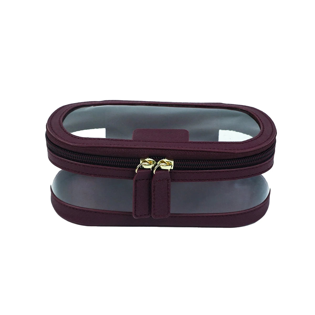 Bolsa de maquillaje y baño de PVC de cuero PU multicolor personalizada con gran capacidad impermeable