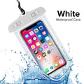 Funda Impermeable Transparente para Teléfono Móvil, con Correa para el Cuello, Táctil, para Playa, Natación y Actividades al Aire Libre