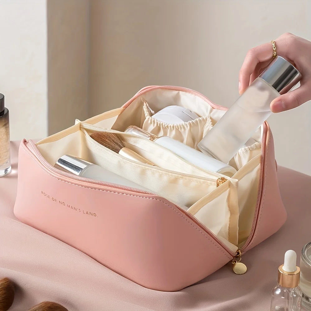 Cosmetiquera con cierre