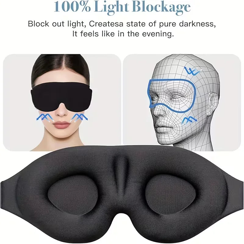 Antifaz para dormir 3D súper suave