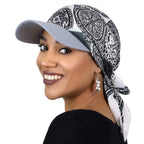 Gorro de Satén con Visera
