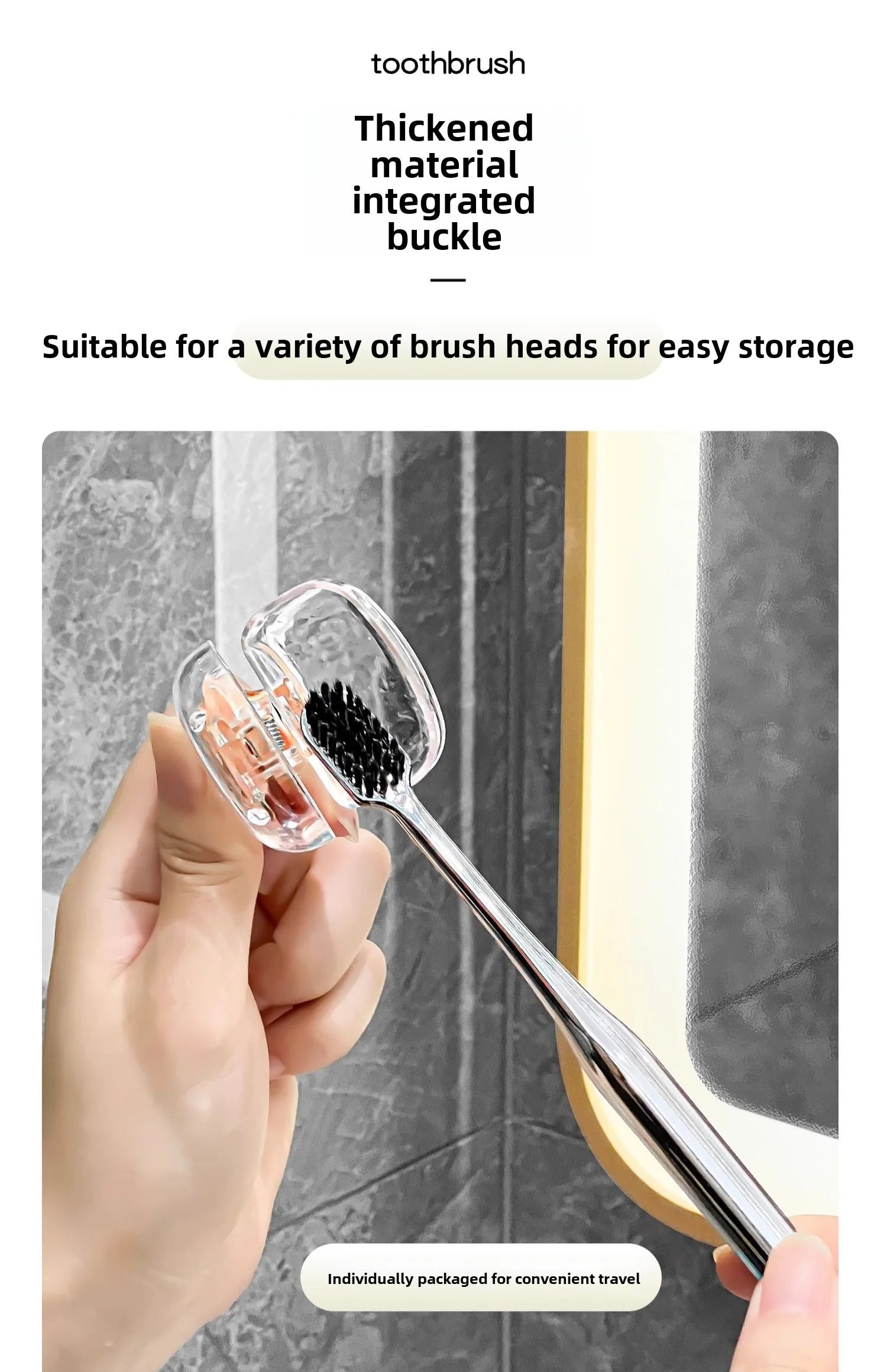 Protector para Cabezal de Cepillo de Dientes – Set de 2 Piezas