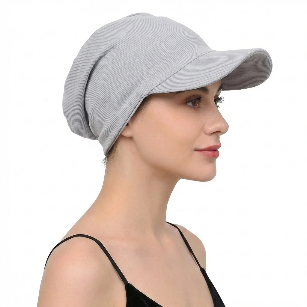 Gorro turbante con Visera