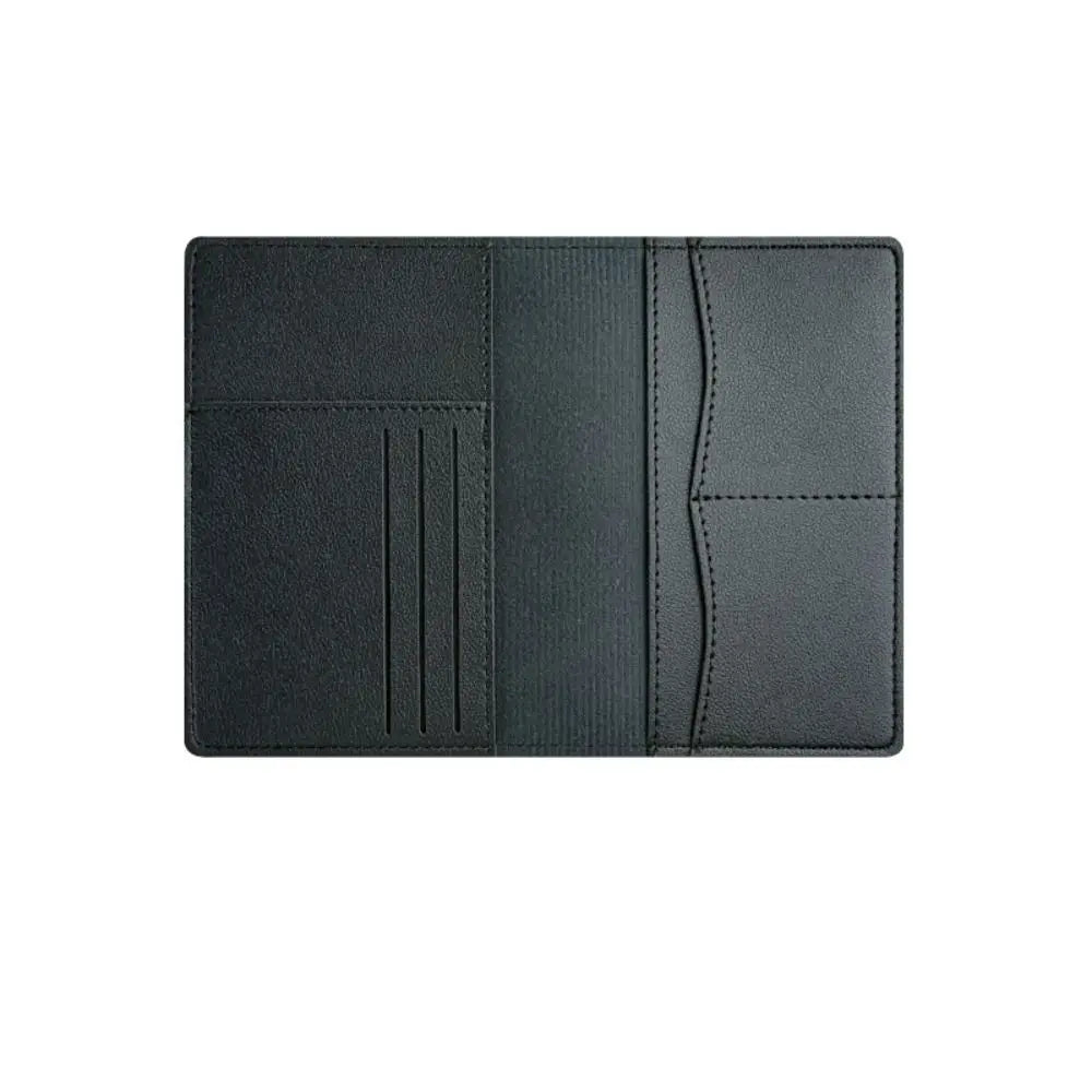 Funda para Pasaporte de Viaje en PU | Porta Pasaporte con Ranuras para Tarjetas y Billetes