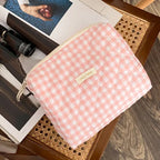 Bolsas de cosméticos de gran capacidad para mujer.