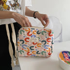 Bolsas de cosméticos de gran capacidad para mujer.