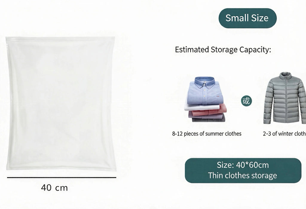 Bolsas de Vacío para Ropa y Edredones