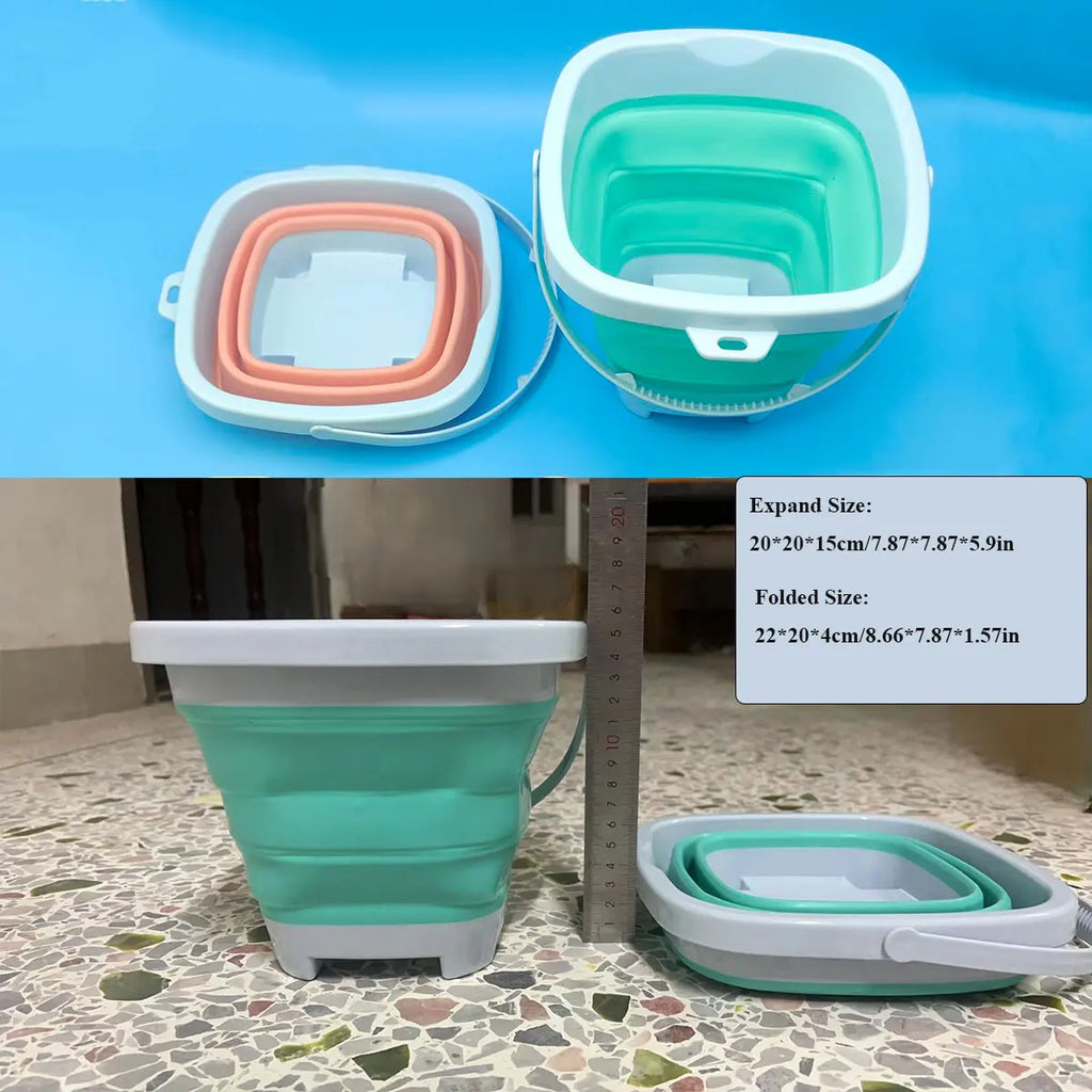 Set de Juguetes para Playa con Cubeta Plegable |