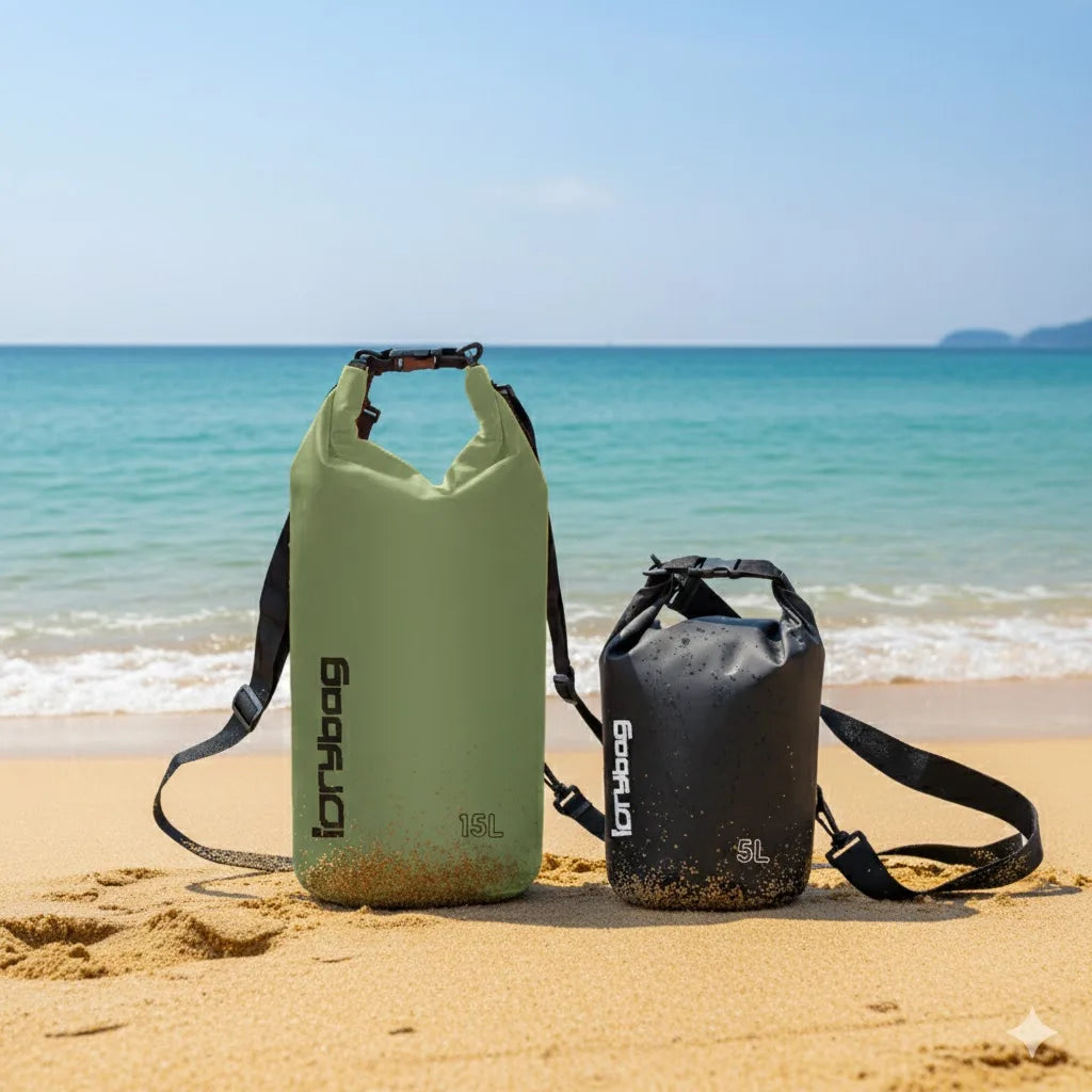 Bolsa Seca Impermeable Idrybag | Kayak, Rafting y Natación | 2L a 20L | 10 Colores