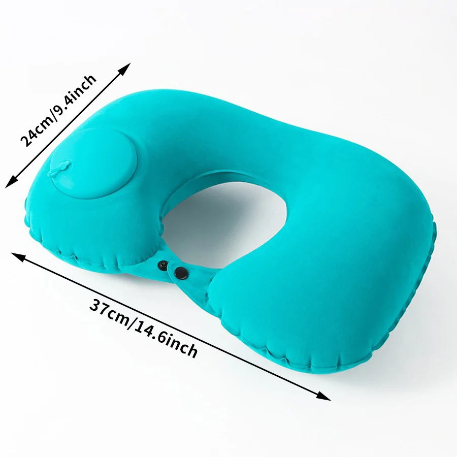Almohada Inflable de Viaje para Cuello