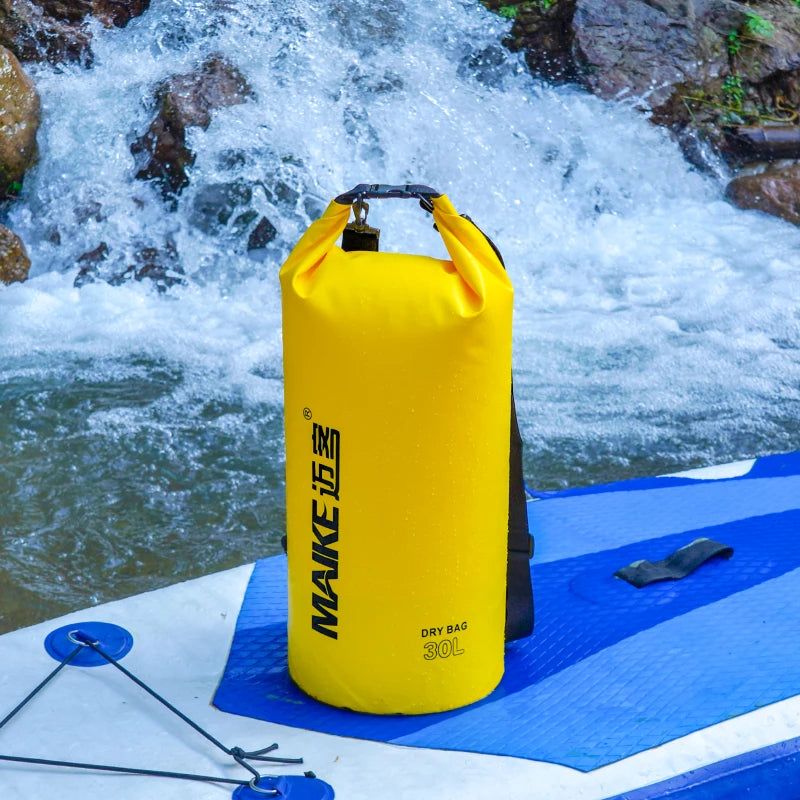 Mochila Seca Impermeable PVC | Kayak, Rafting y Natación | 5L, 10L y 15L