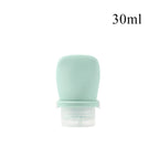 Botella de viaje de silicona portátil, almacenamiento de cosméticos