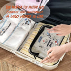 Organizador de Viaje Transparente Impermeable