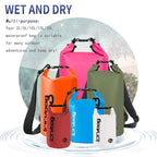 Bolsa Seca Impermeable Idrybag | Kayak, Rafting y Natación | 2L a 20L | 10 Colores