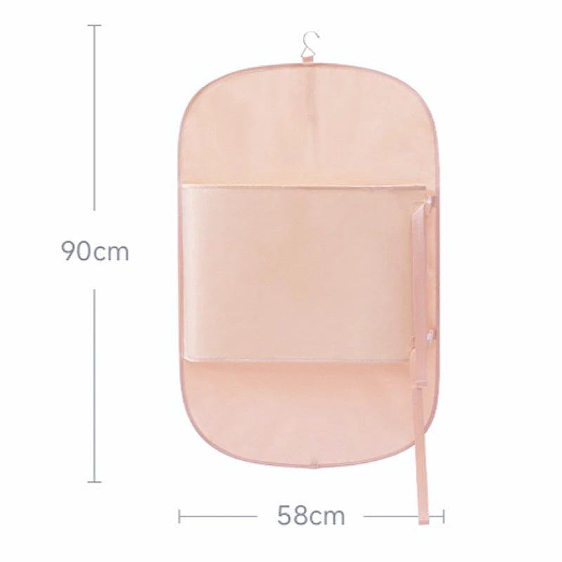 Organizador de Ropa para Armario, Placa de Compresión para Ahorrar Espacio, Correa de Compresión para Chaquetas, Abrigos, Suéteres, Bolsa Organizadora de Ropa de Viaje