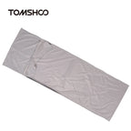 Viajes al aire libre Camping senderismo poliéster Pongee saco de dormir saludable forro con funda de almohada viaje de negocios ligero Hotel