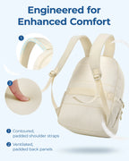 BAGSMART-mochilas informales para ordenador portátil para mujer