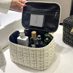 Cosmetiquera Diseño Tejido