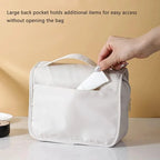 Bolsa de maquillaje de viaje de alta calidad, organizador de artículos de tocador impermeable, Neceser para mujer, bolsa de lavado con gancho para baño, bolsa de almacenamiento de maquillaje con gancho