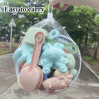 Set de Juguetes para Playa con Cubeta Plegable |