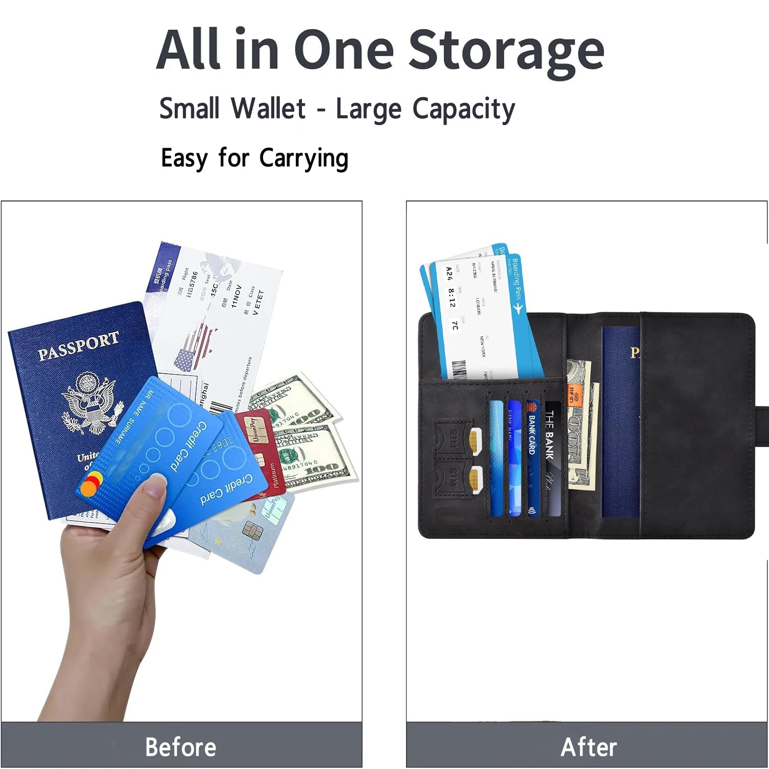 Portapasaporte para Viaje