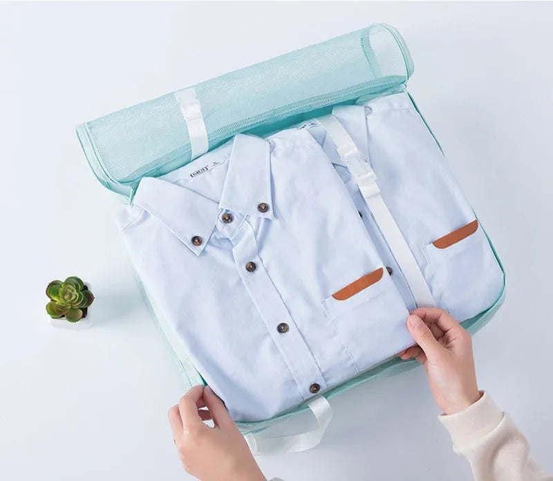 Conjunto de viaje, bolsas de almacenamiento, cubos de embalaje, dormitorios para estudiantes, bolsas de clasificación de ropa, artículos de tocador digitales, bolsa organizadora de zapatos