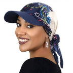 Gorro de Satén con Visera