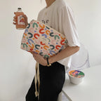 Bolsas de cosméticos de gran capacidad para mujer.