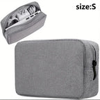 Bolsa de almacenamiento de accesorios digitales a prueba de agua, bolsa organizadora de viaje portátil.