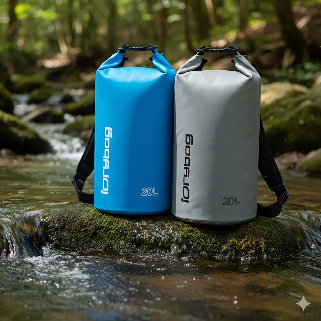 Bolsa Seca Impermeable Idrybag | Kayak, Rafting y Natación | 2L a 20L | 10 Colores