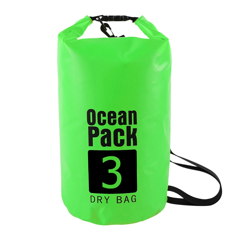 Bolsa Seca Impermeable PVC | Natación, Kayak, Rafting y Trekking | 1.2L a 10L