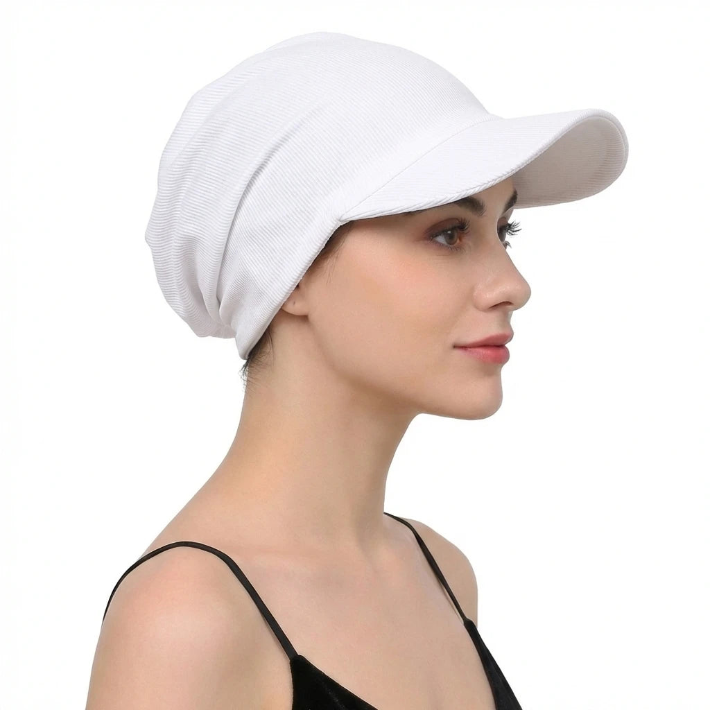 Gorro turbante con Visera