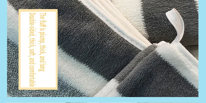 Paquete de 2 toallas con gran absorción de agua, secado rápido