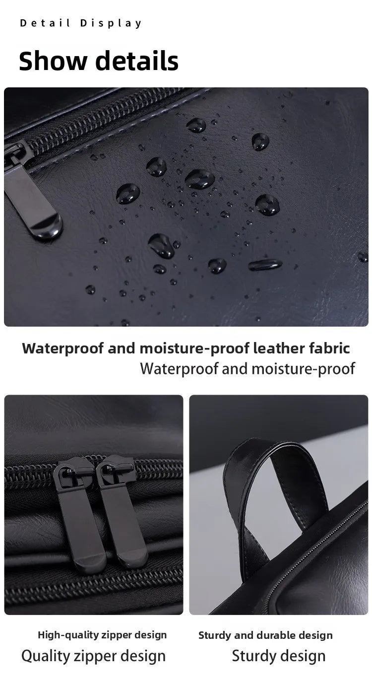 Neceser de Viaje Impermeable de Piel