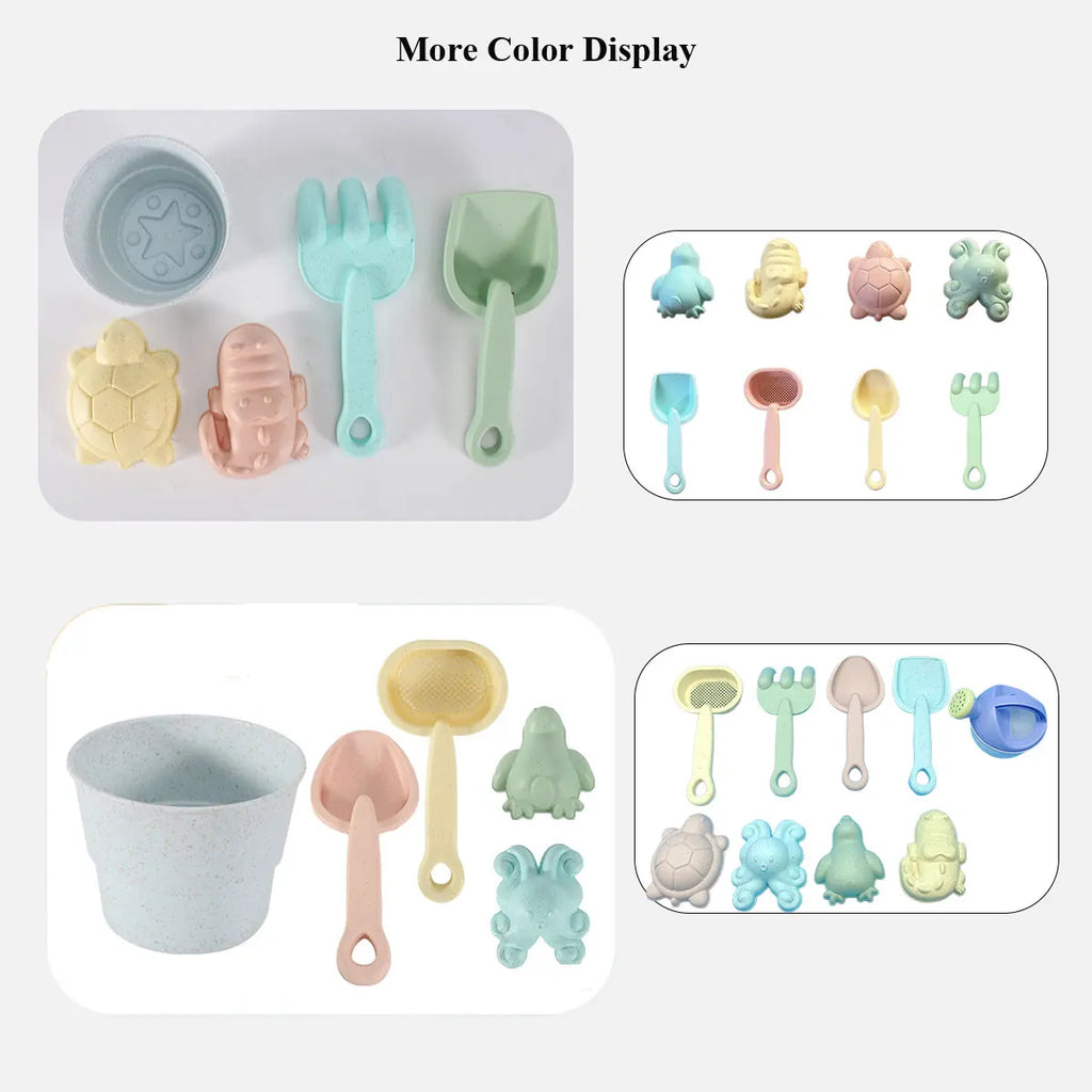 Set de Juguetes para Playa con Cubeta Plegable |