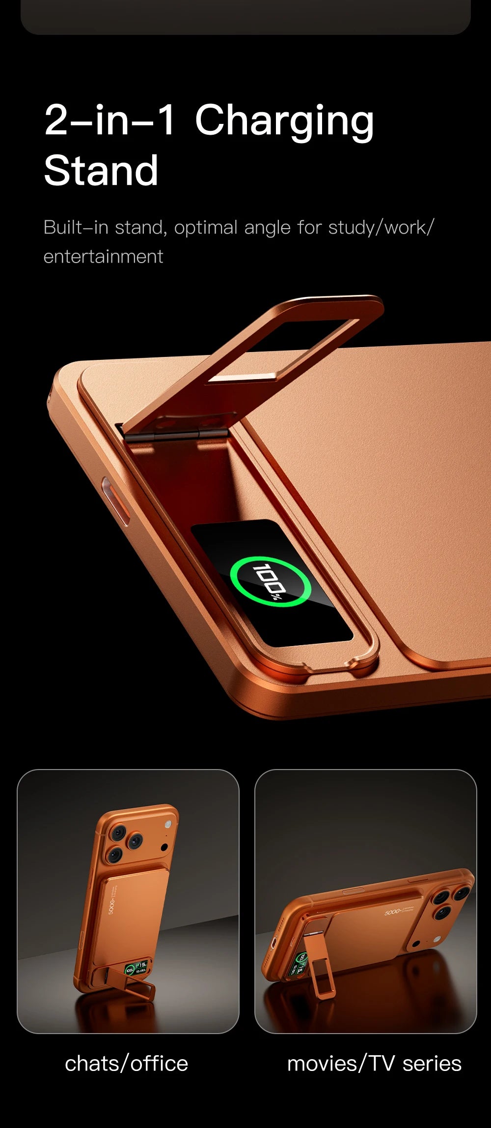 Carga Inalámbrica y Carga Rápida 20W para iPhone