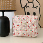 Bolsas de cosméticos de gran capacidad para mujer.