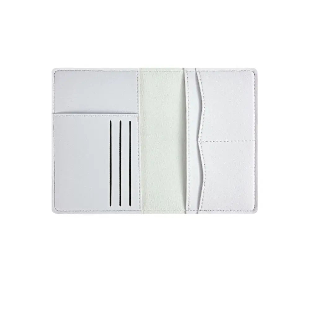 Funda para Pasaporte de Viaje en PU | Porta Pasaporte con Ranuras para Tarjetas y Billetes
