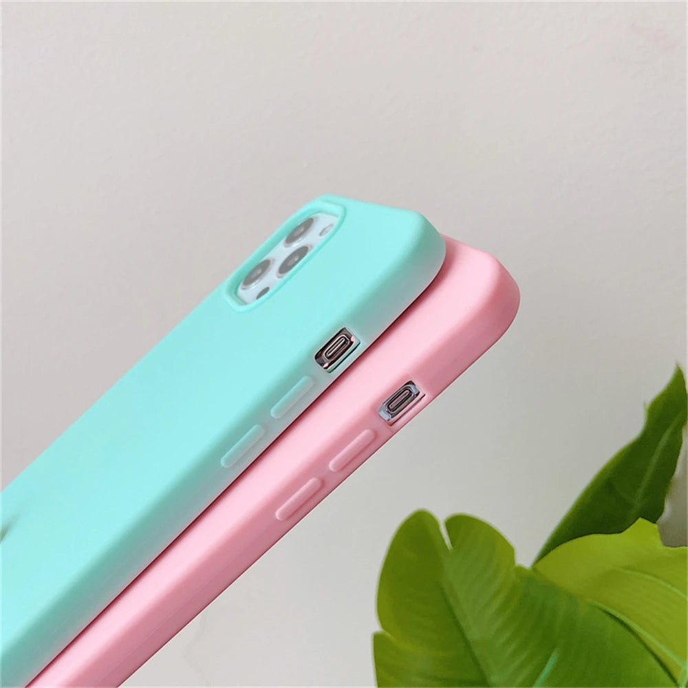 Funda de silicona mate con cordón y correa para collar cruzado para iPhone 17 16 15 14 Pro Max 11 12 13 XR X XS 8 Plus