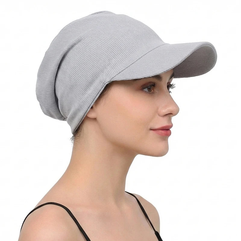 Gorro turbante con Visera