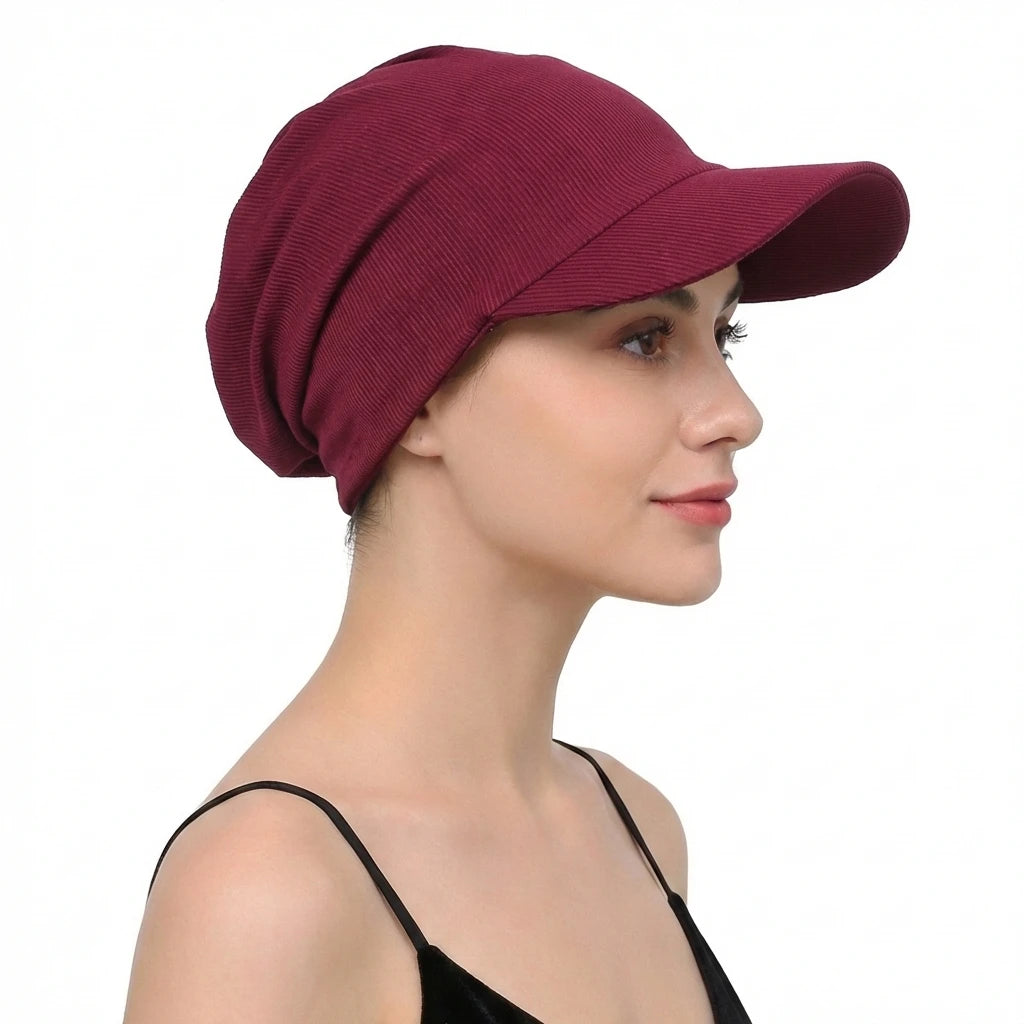 Gorro turbante con Visera